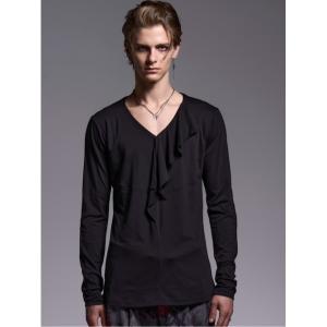 tシャツ W Frill V Neck T メンズ レディース