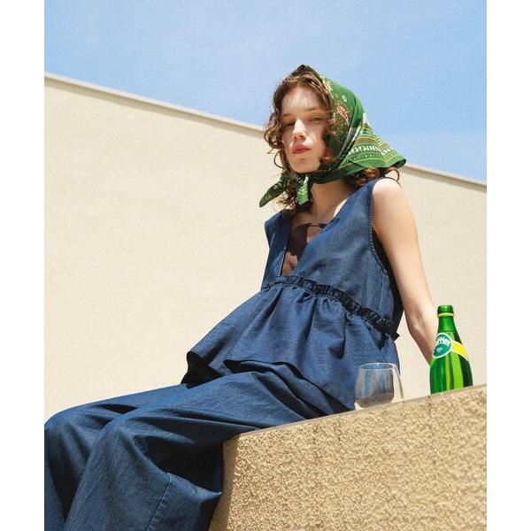 「URBAN RESEARCH Sonny Label」 オールインワン 38 インディゴブルー レ...