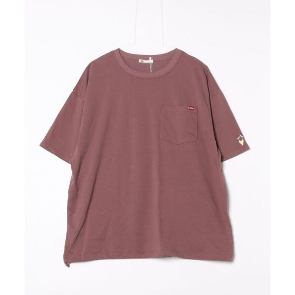 「Java」 半袖Tシャツ L ブラウン レディース