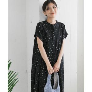 「URBAN RESEARCH DOORS」 半袖ワンピース MEDIUM ブラック レディース