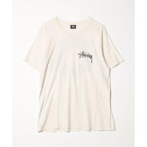 「STUSSY」 半袖Tシャツ M ホワイト メンズ