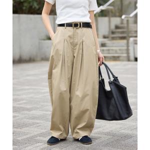 ワイドパンツ チノパン 「接触冷感/追加4」ライトチノタックカーブトラウザー レディース｜ZOZOTOWN Yahoo!店