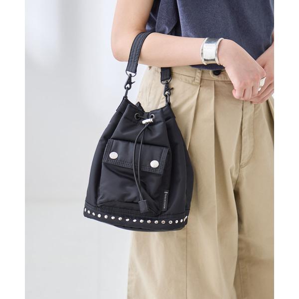 Mackintosh Mackintosh DRAWSTRING BUCKET STUDS クラッチバッグ