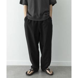ワイドパンツ パンツ リネン混ワイドイージーパンツ メンズ