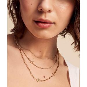 ネックレス 「OLIVIA BURTON/オリビアバートン」クラシック - イリュージョン ゴールド スタッキング ネックレス セット レディース
