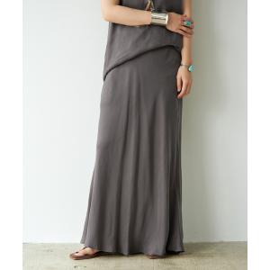 ロング スカート *Cupro maxi スカート