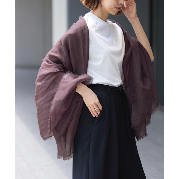 ストール マフラー NIMNIMDUAI/ニムニムデュアイ 別注 PREMIUM LINEN GAU...