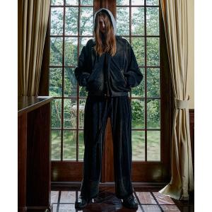 パンツ Fade velor pants/フェードベロアパンツ メンズ