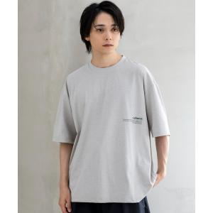 tシャツ +phenix(プラスフェニックス)Outlast TYPOGRAPHY SHORT SLEEVE TEE / タイポグラフィ ショートスリーブTシャツ メンズ レディース