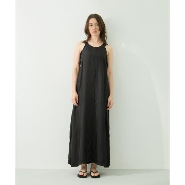 ワンピース 「INSCRIRE/アンスクリア」Cupro Sleeveless Dress
