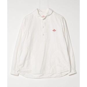 「DANTON」 長袖シャツ 40 ホワイト レディース