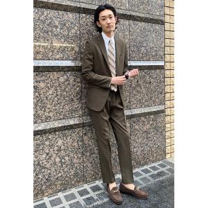 「SUIT SELECT」 スーツ LL カーキ メンズ