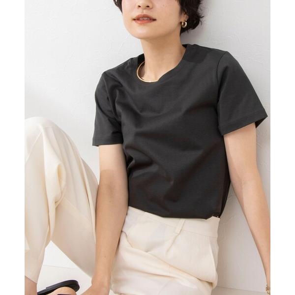 「NOLLEY'S」 半袖Tシャツ 38 チャコールグレー レディース