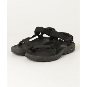 「Teva」 フラットサンダル 24cm ブラック レディース