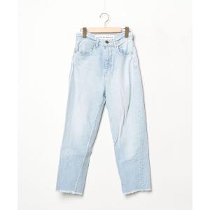 「BLACK BY MOUSSY」 デニムパンツ 23inch ブルー レディース