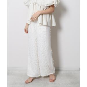 「Re.Verofonna」 イージーパンツ MEDIUM アイボリー レディース