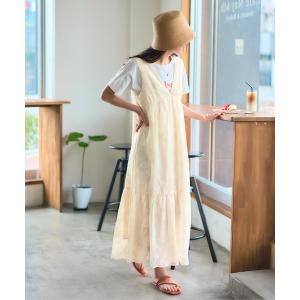 「titivate」 ノースリーブワンピース M ホワイト レディース