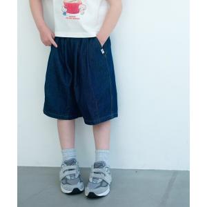 ハーフパンツ パンツ 短パン デニム バルーン ハーフ パンツ / キッズ 100cm-160cm キッズ 子供服 男の子 女の子