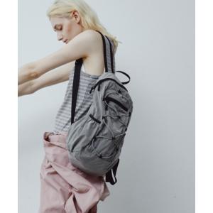 デイバック リュック ユーティリティポケットコードデザインバックパック レディース