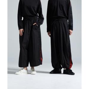 ワイドパンツ パンツ Y-3 GRADIENT 3 STRIPES NYLON WIDE PANTS メンズ レディース