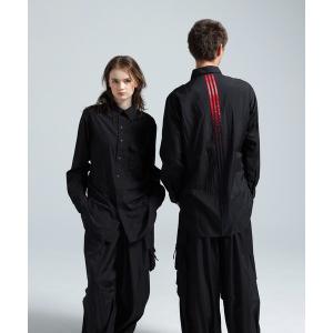 シャツ Y-3 GRADIENT 3 STRIPES NYLON OVERSHIRT メンズ レディース