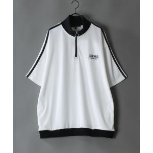 「SITRY」 半袖ポロシャツ L ホワイト メンズ