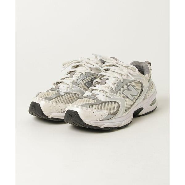 「New Balance」 ローカットスニーカー 23.5cm ホワイト レディース
