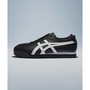 「Onitsuka Tiger」 ローカットスニーカー 28 ブラック×ホワイト レディース