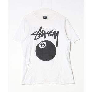 「STUSSY」 半袖Tシャツ S ホワイト メンズ