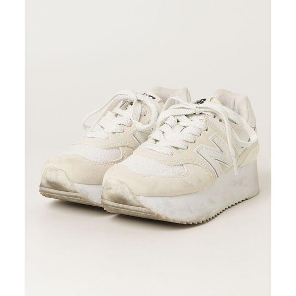 「New Balance」 シューズ 22.5cm ホワイト レディース