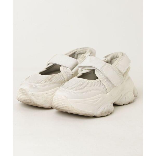 「Shoes in Closet」 フラットサンダル S ホワイト レディース