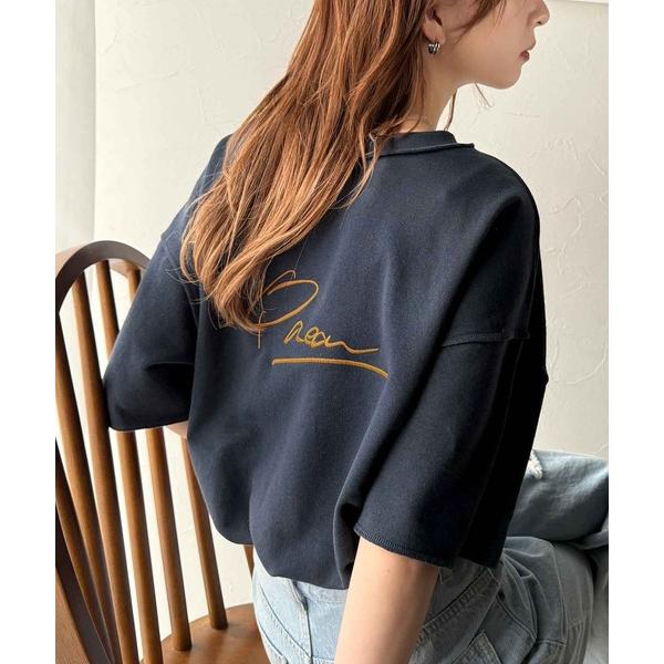 「Java」 半袖Tシャツ SMALL ネイビー レディース