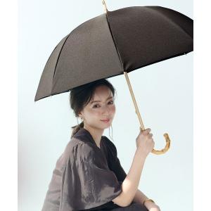 日傘 傘 「untule×anuans」コラボレーション日傘(長傘/S) BROWN レディース