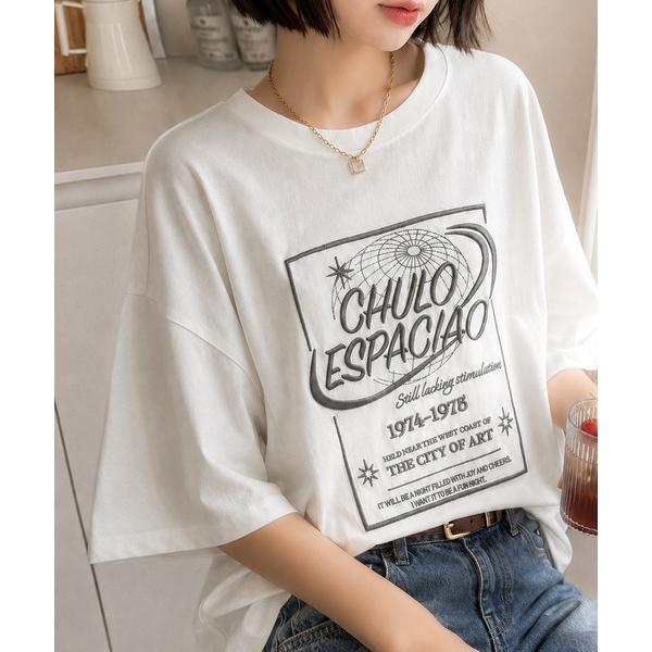 「Java」 半袖Tシャツ X-LARGE オフホワイト レディース