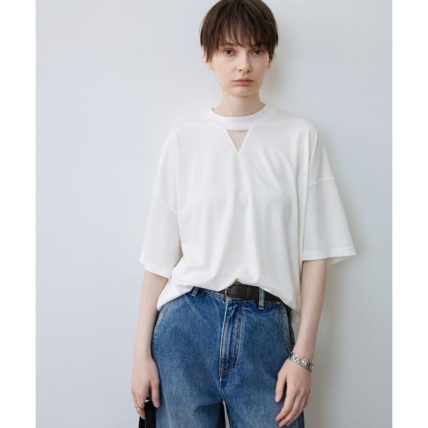 「tageechita」 半袖Tシャツ S オフホワイト レディース