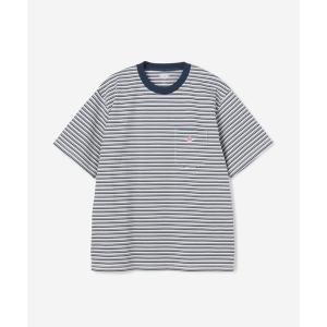 「DANTON」 半袖Tシャツ 38 ブルー メンズ