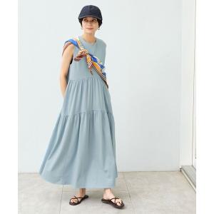 ワンピース 「size SHORTあり」カット ティアード ワンピース