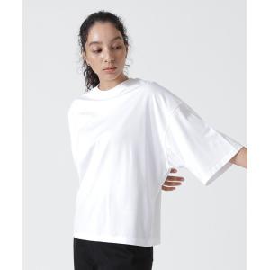 tシャツ ATON (エイトン) SUVIN 60/2 | WIDE SLEEVE T-SHIRT レディース