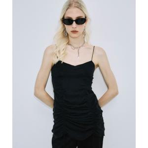 ワンピース GATHER CAMI DRESS/ギャザーキャミドレス