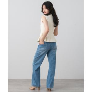ジーンズ デニム デニムパンツ ストレッチカーブデニムパンツ レディース