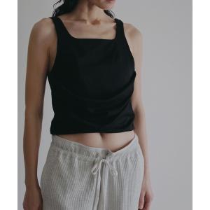 タンクトップ ノースリーブ Drape Cut ...の商品画像