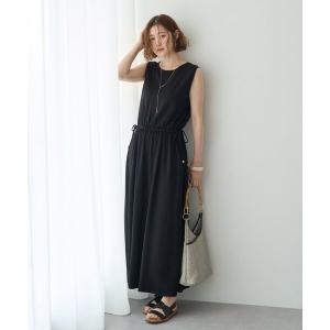 ワンピース 夏 「接触冷感」カットノースリーブワ...の商品画像