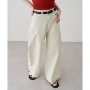 パンツ 「涼しさ/超軽量パンツ/3サイズ展開」BAKUKARUツイルカーブパンツ レディース