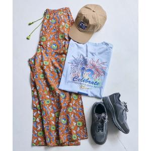 パンツ ブロックプリントパンツ / 1047667 レディース