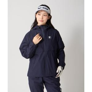 セットアップ 「FILA GOLF:フィラゴルフ」レディースレインウェア　長袖・半袖2WAY仕様　ゴルフ　通勤　アウトドア レディース
