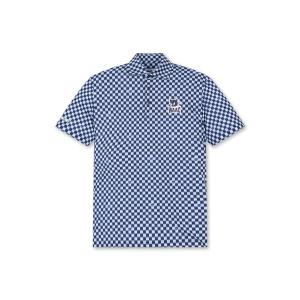 ポロシャツ 半袖 MENS PLAYERS チェッカーポロシャツ メンズ