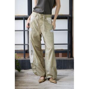 ワイドパンツ スラックス パンツ TEXTURED STRAIGHT PANTS テクスチャ―ドストレートパンツ 夏服 秋服 レディース