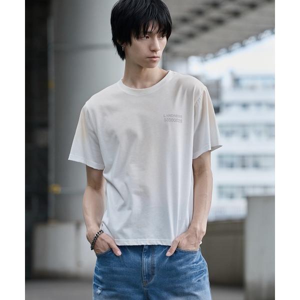tシャツ 「LANDNESS」Vintage Spray Compact Logo TEE/ヴィンテ...