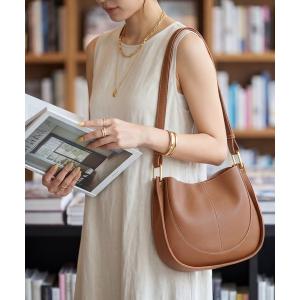 ショルダーバッグ バッグ 「DELI by」本革ラウンドフォルム2WAYショルダーバッグ レディース