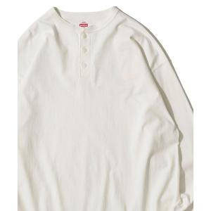 ヘンリーネック tシャツ 「Healthknit」Henlyneck L/S Tee / ヘンリーネック ロングスリーブTシャツ メンズ レディース